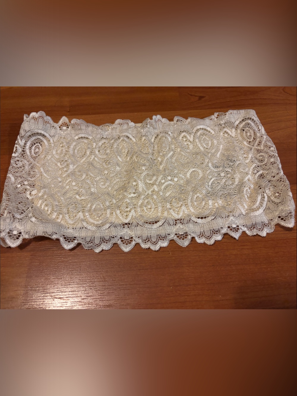 Free People Ivory Lace Bandeau Bralette